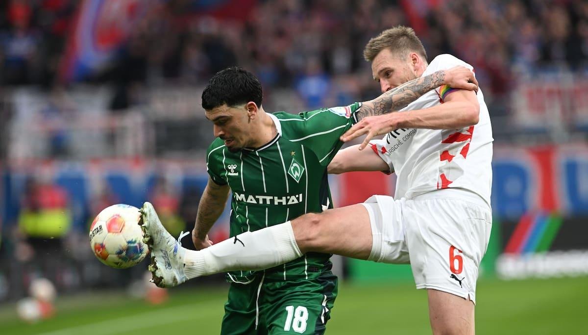 Werder Bremen vence a Heidenheim y corta racha de 13 partidos sin ganar en Bundesliga