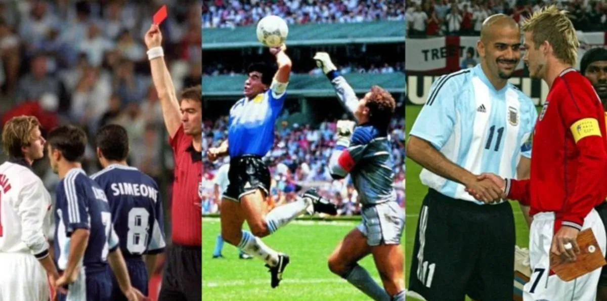 Argentina vs. Inglaterra, con un historial cargado en Mundiales: dos alegrías eternas y una eliminación