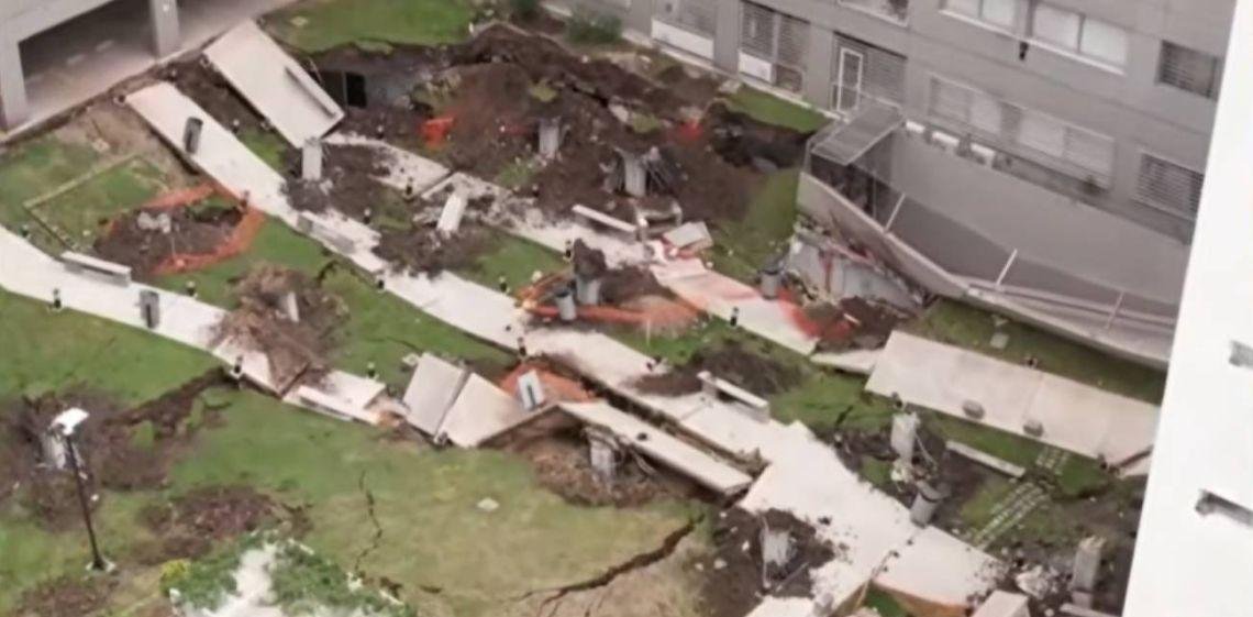 Derrumbe en Parque Patricios: se inició una causa e investigación por estrago