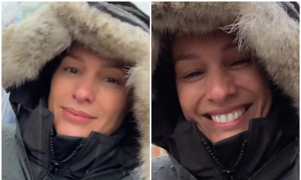 Pampita en una nueva peregrinación a Luján: devoción bajo la lluvia y a la par de los fieles