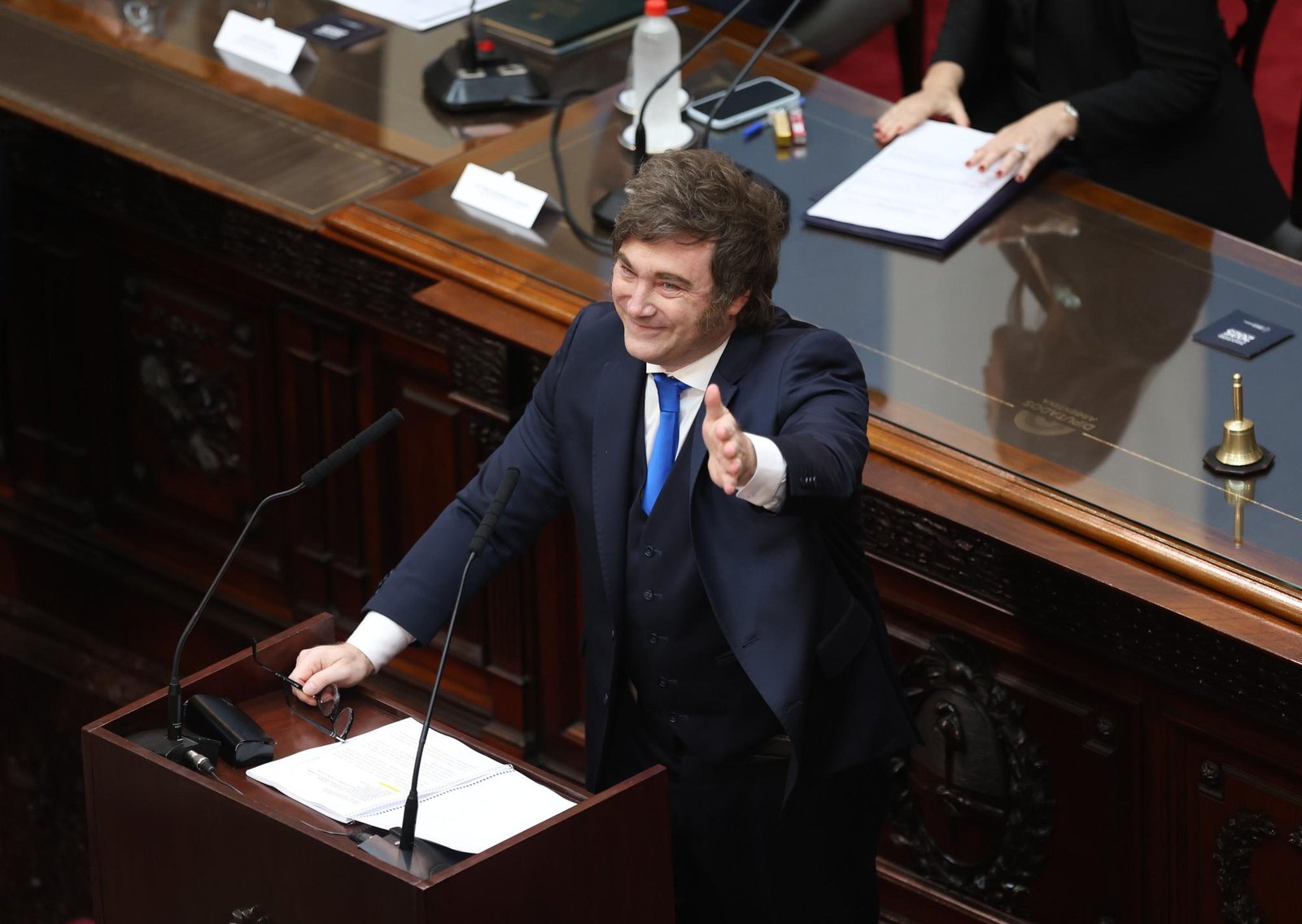Milei en el Congreso hoy, EN VIVO: las chicanas y los cruces del discurso del Presidente en la apertura de sesiones ordinarias este domingo 1 de marzo