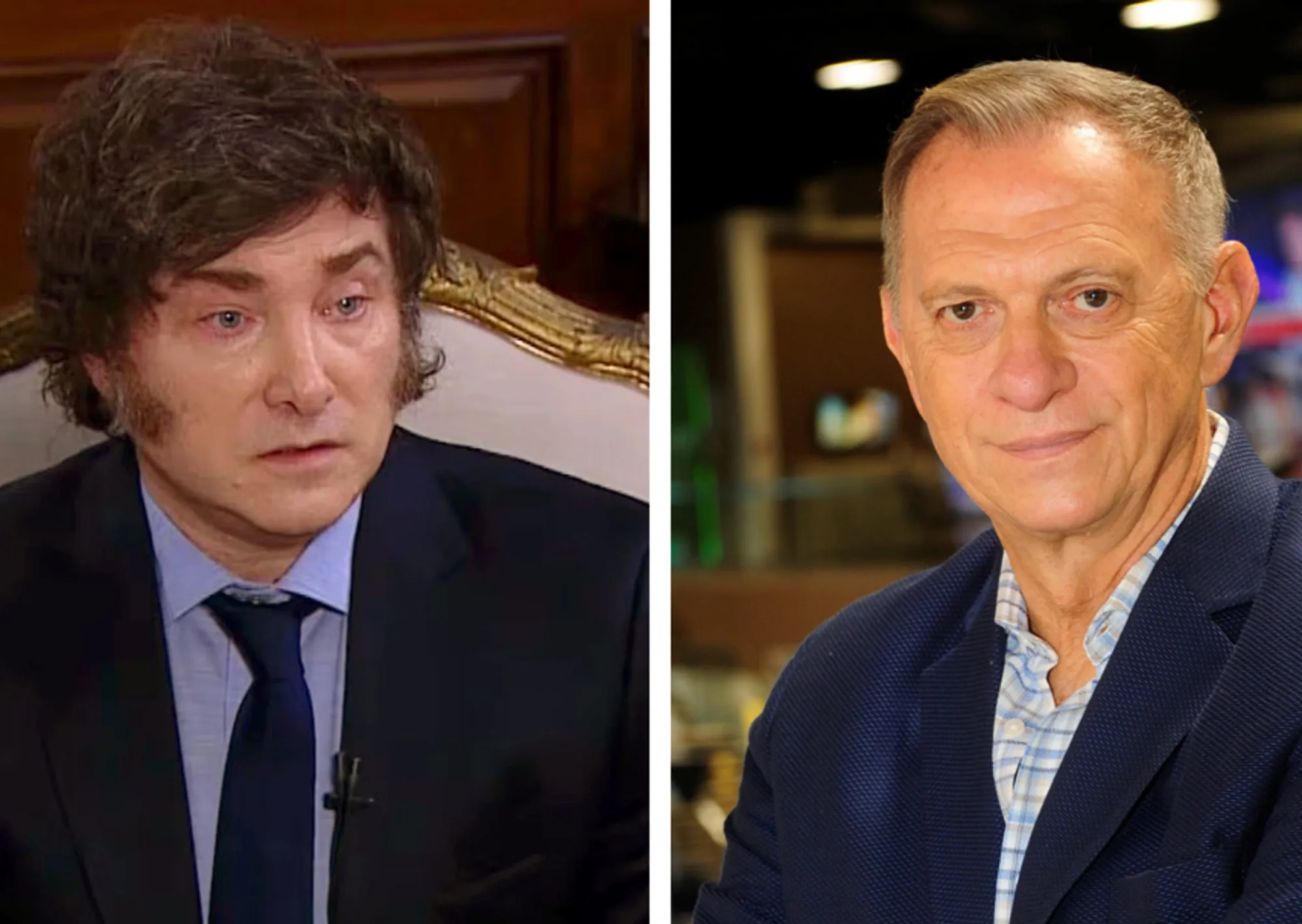 Marcelo Bonelli respondió a los insultos de Javier Milei: "No degrade con su vocabulario escatológico la institución presidencial"
