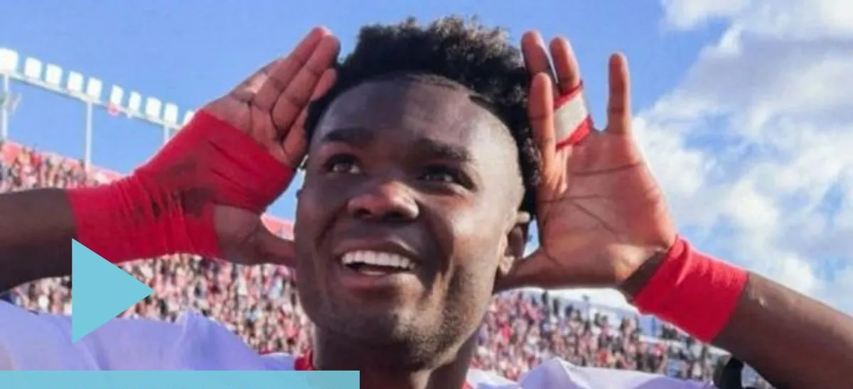 Caicedo fetejó su segundo gol ante San Lorenzo haciendo el Topo Gigio y tuvo que pedir disculpas