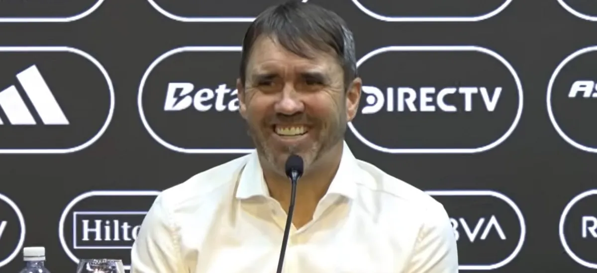 “El partido fue malísimo”: el llamativo análisis de Coudet sobre el triunfo de River ante Estudiantes de Río Cuarto