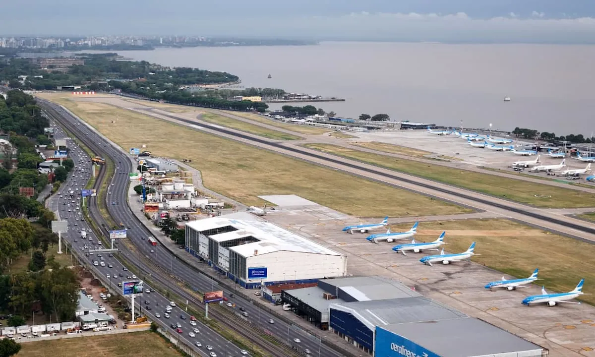Aeroparque retomó sus operaciones tras 55 horas de trabajos de mantenimiento