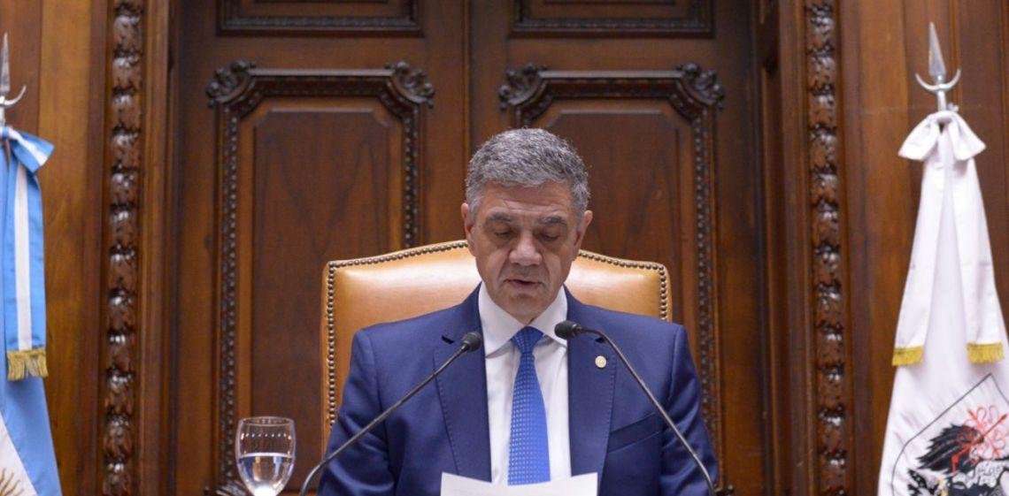 Jorge Macri ratificó su compromiso con el orden y quiere impedir que la gente viva en la calle