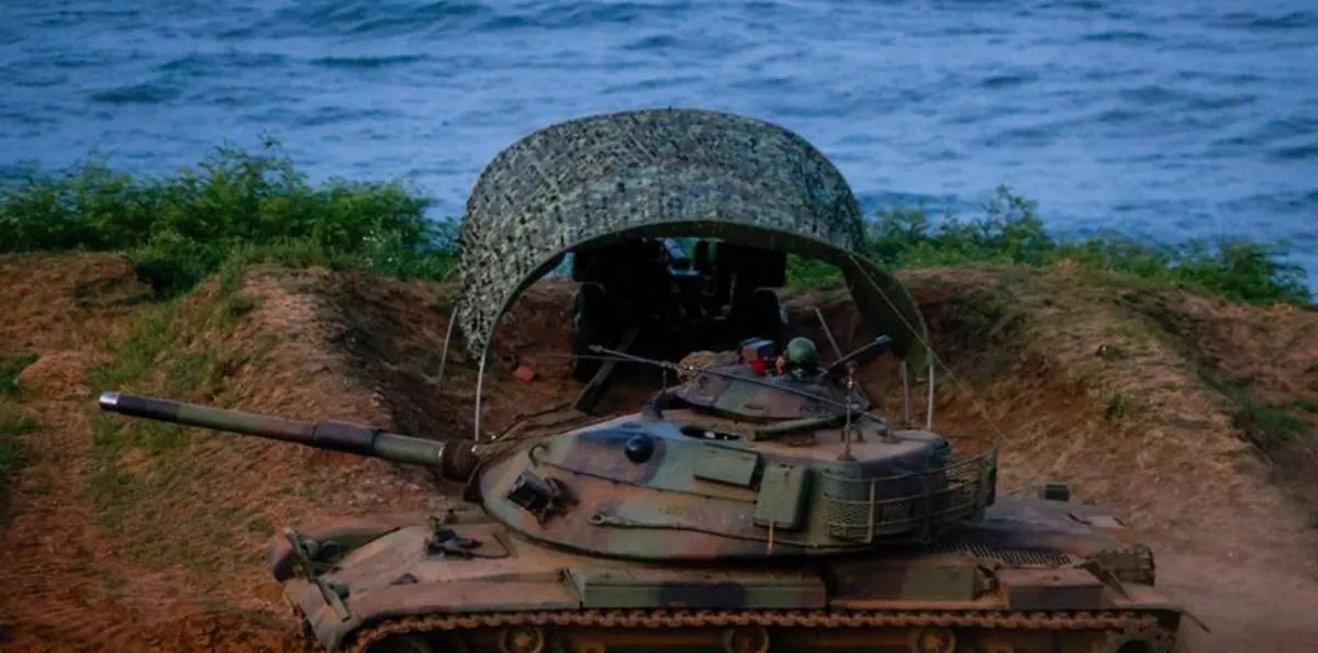 Taiwán simula repeler un ataque chino y limitará el internet móvil en sus ejercicios militares