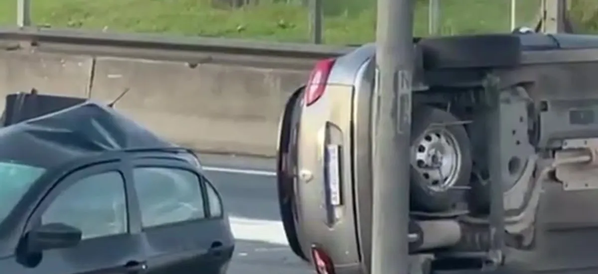 Así fue el momento del brutal choque en la Panamericana en el cual murió una nena de 2 años
