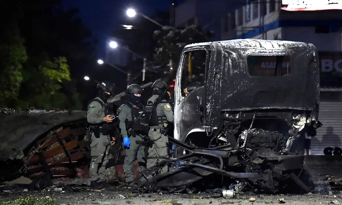 Explotó un coche bomba en Colombia a días de la asunción de Abelardo de la Espriella
