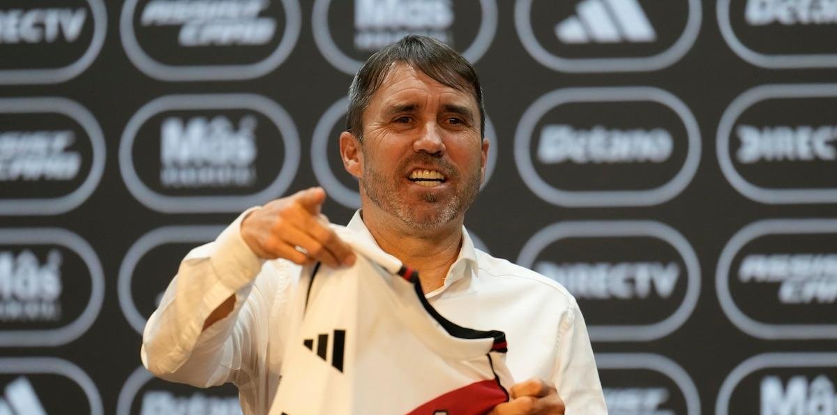 "Me gusta el lío": Coudet asume como técnico de River Plate tras la salida de Gallardo