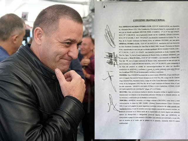 Una empresa dueГ±a de la mansiГіn de Pilar le pagГі a la novia de Pablo Toviggino y gerenciГі a Arsenal de SarandГ­