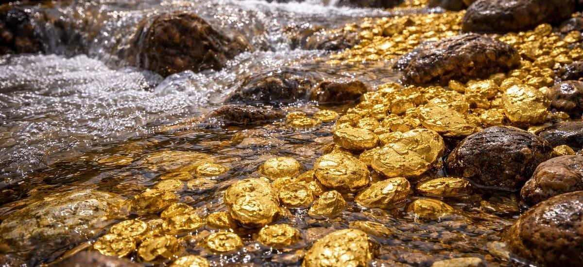 Bomba mundial: descubren un río con toneladas de oro y toda la fortuna queda en manos de un solo país