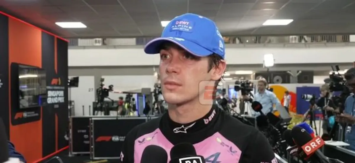 La decepción de Franco Colapinto tras su abandono en el GP de Singapur de Fórmula 1: “Espero revertir este momento malo”