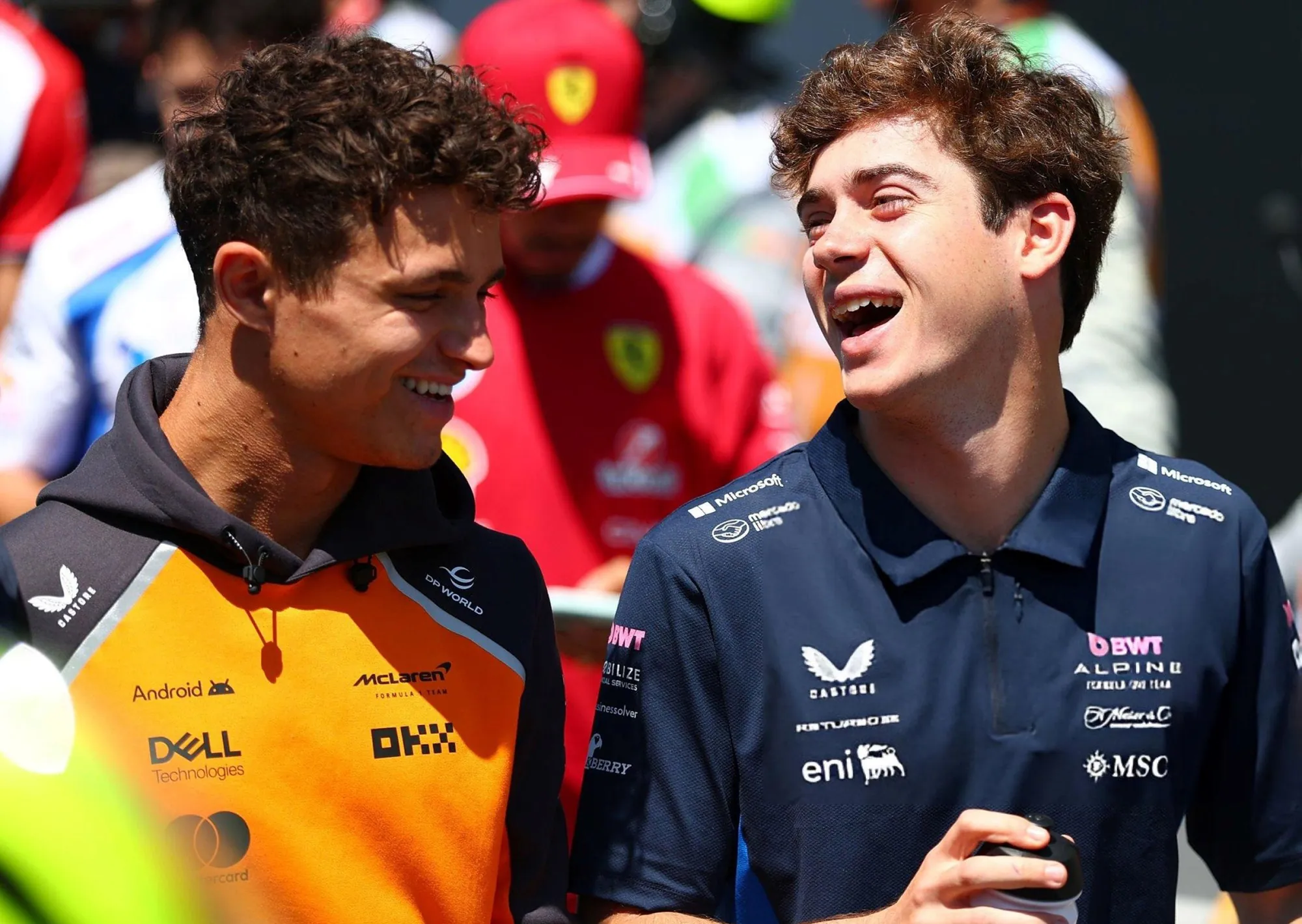 Lando Norris le envió un mensaje de disculpas a Franco Colapinto tras el encontronazo en Bakú: "Yo también me equivoqué"