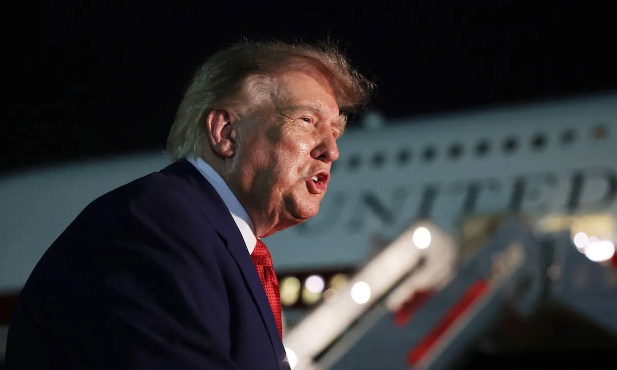 Trump confirmó que salió de Turquía en un vuelo secreto a raíz de una amenaza de asesinato de Irán