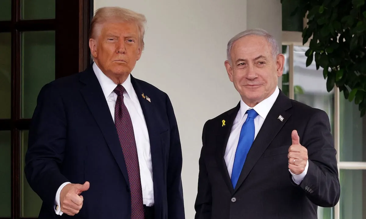 Trump respaldó a Netanyahu de cara a las elecciones en Israel y advirtió sobre la amenaza iraní