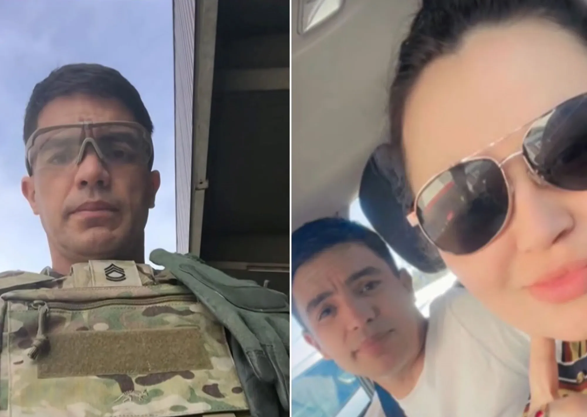 Es un sargento activo del ejército de EE.UU., su esposa fue detenida por ICE en Texas y podría ser deportada a México
