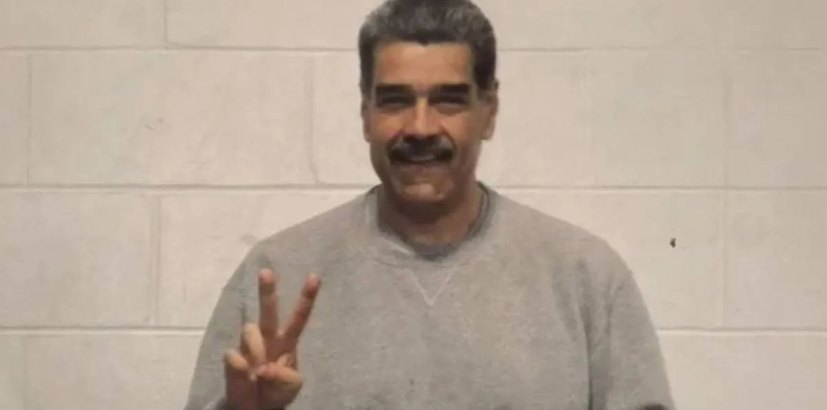 Sonriente y con los dedos en "V": así reapareció Nicolás Maduro en las redes tras su secuestro en Caracas