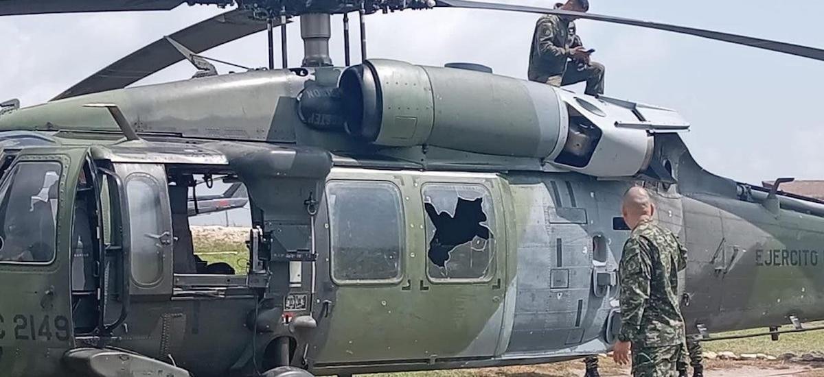 Violento ataque del ELN con drones explosivos dejó 14 soldados heridos en Montecristo, sur de Bolívar