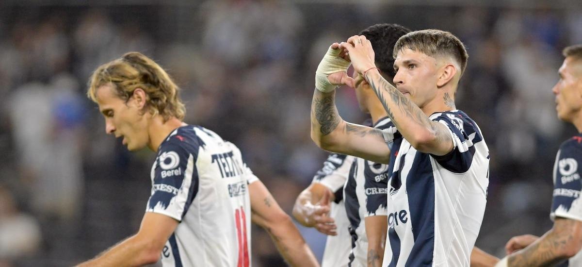 El argentino Luca Orellano brilla en goleada del Monterrey al Querétaro