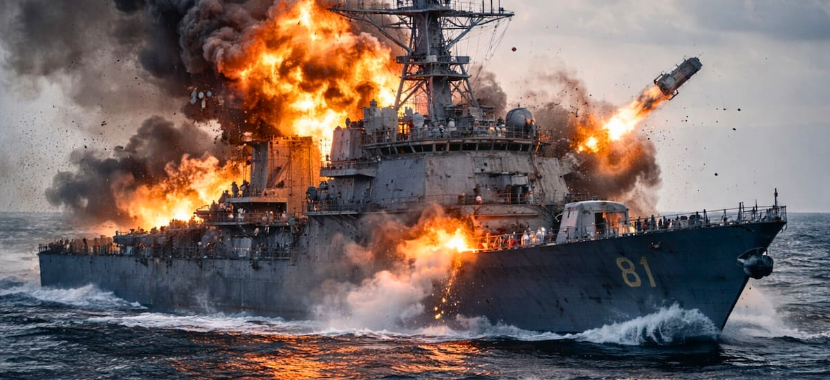 Irán corre con ventaja | La Marina de Estados Unidos confirmó la pérdida de 13 buques de guerra y barcos de apoyo