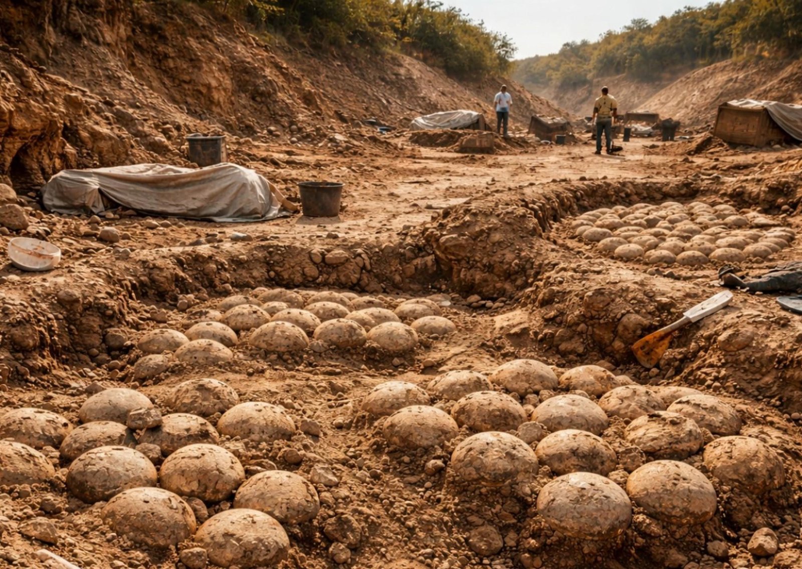 En perfecto estado: descubren más de 30 huevos de dinosaurios de 72 millones de años en España