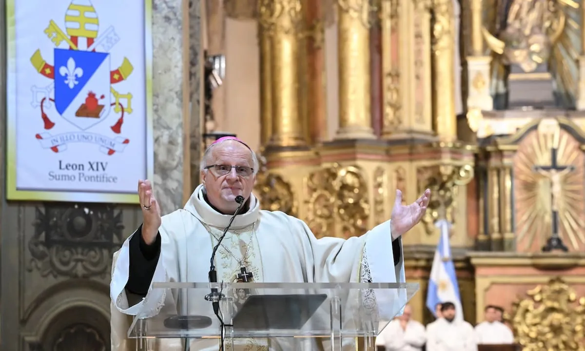 El nuevo nuncio apostólico inició su actividad con una misa en la Catedral y un mensaje del Papa