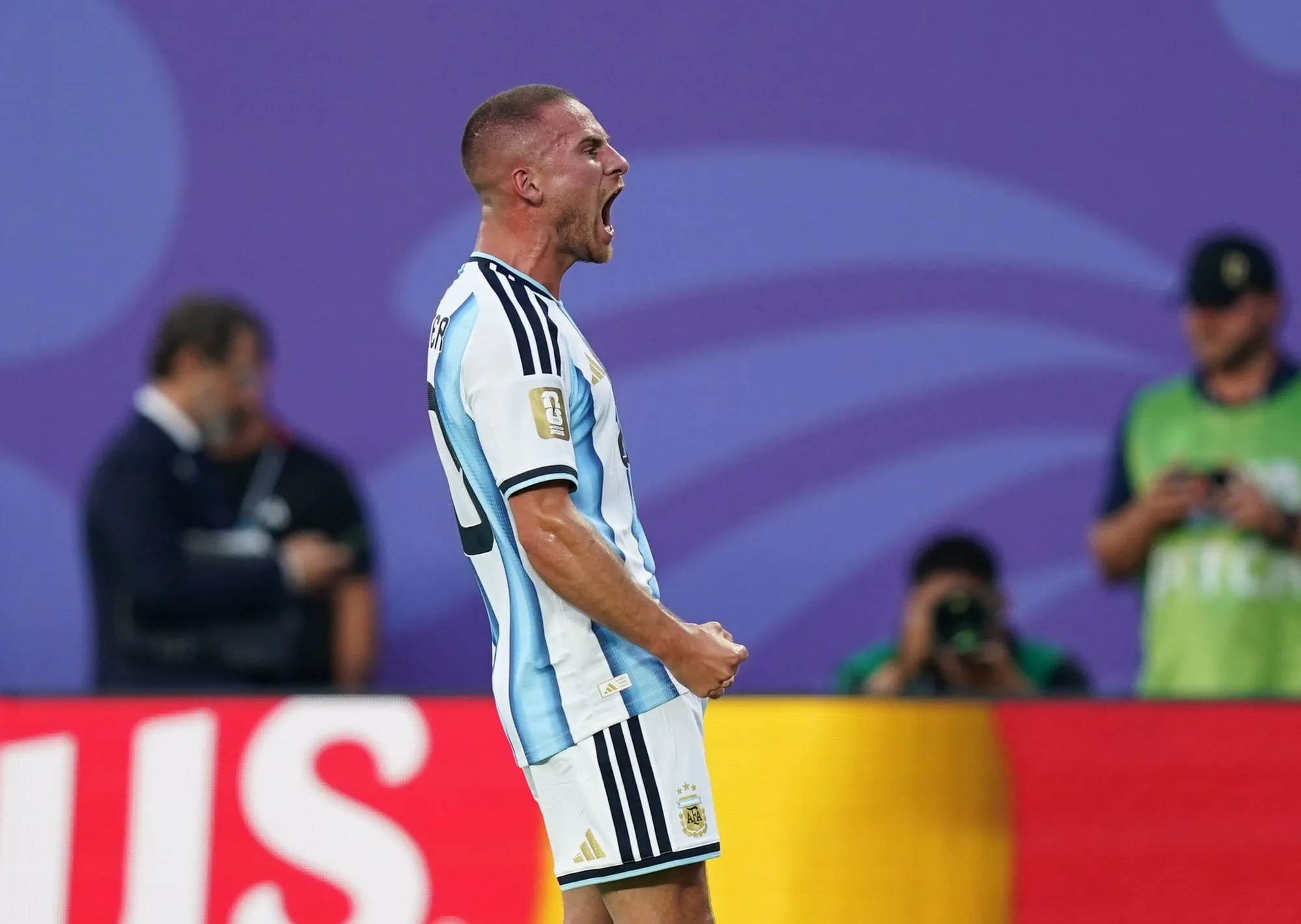 El gol de Mac Allister contra Suiza: Messi alcanzó a Pelé y Alexis abrió de cabeza el partido de Argentina ante Suiza
