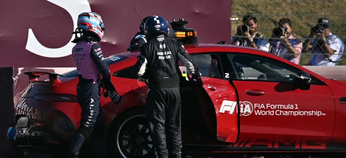 La bronca de Franco Colapinto por su accidente en las prácticas del Gran Premio de Hungría: “Perdí la parte trasera”