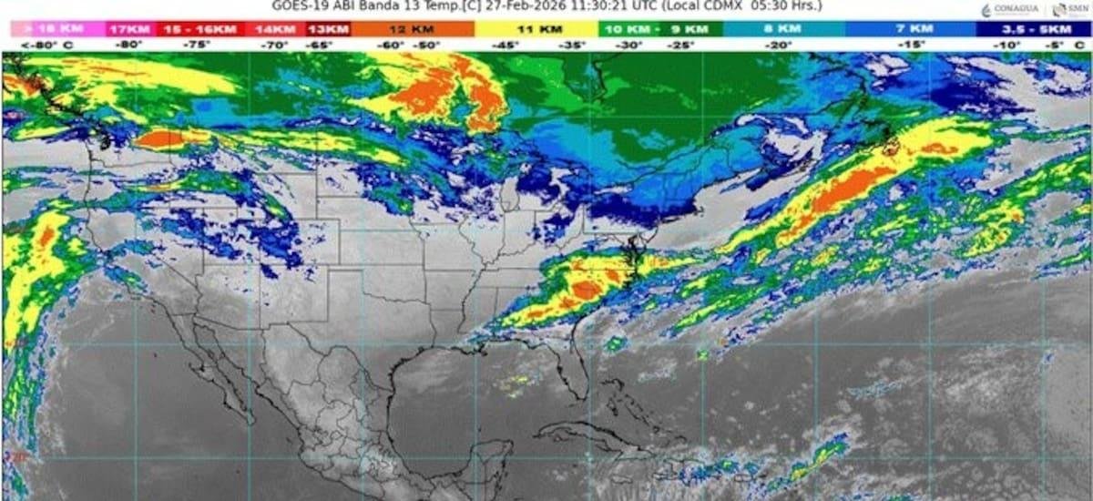 Llega una CIRCULACIÓN ANTICICLÓNICA: desatará nueva onda de calor que SOFOCRÁ a casi todo el país este viernes 27 de febrero y la temperatura azotará con 45 grados