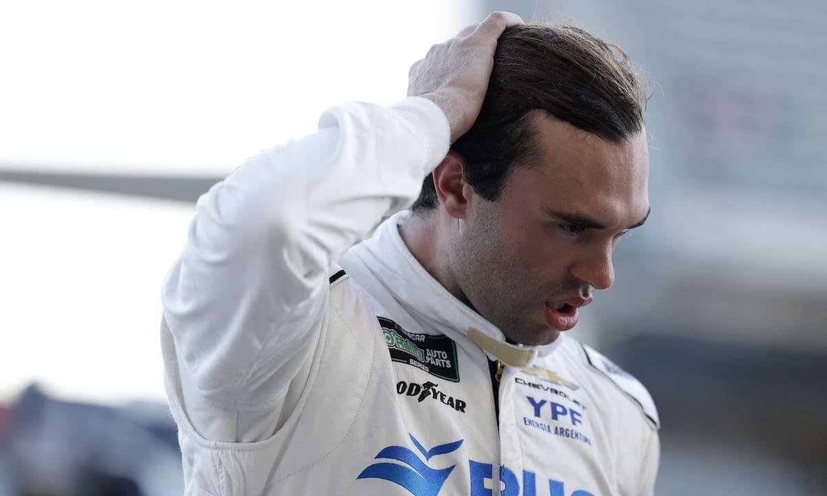 Baltazar Leguizamón: el piloto argentino se quedó sin frenos y sufrió un duro accidente en el Nascar
