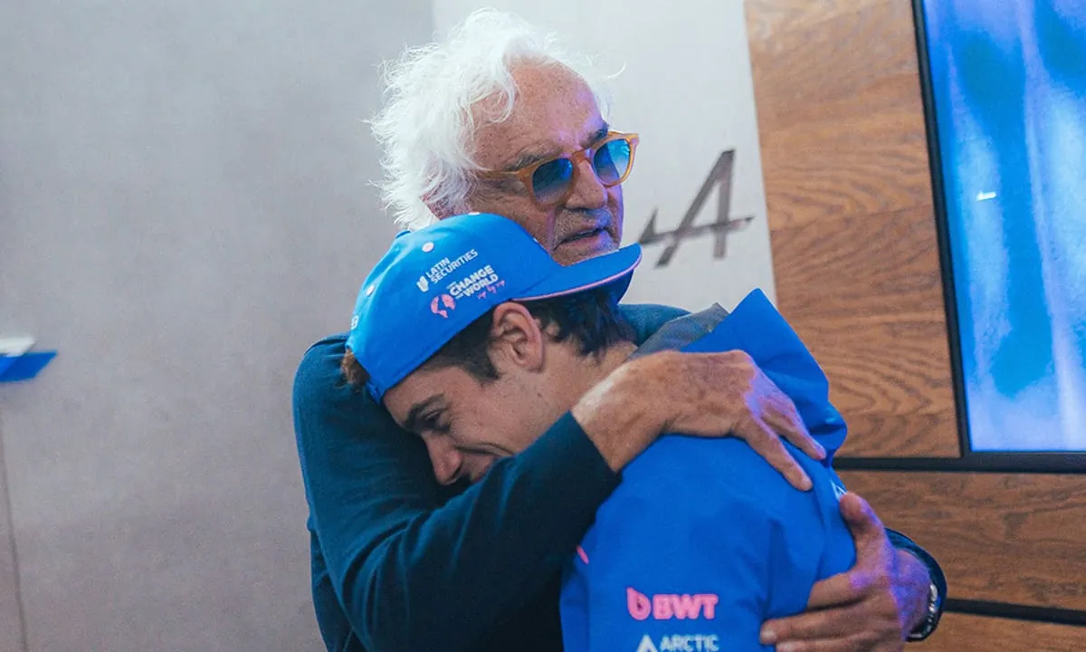 Briatore llenó de elogios a Colapinto por su actuación en Madrid: “Hizo un trabajo magnífico el fin de semana”