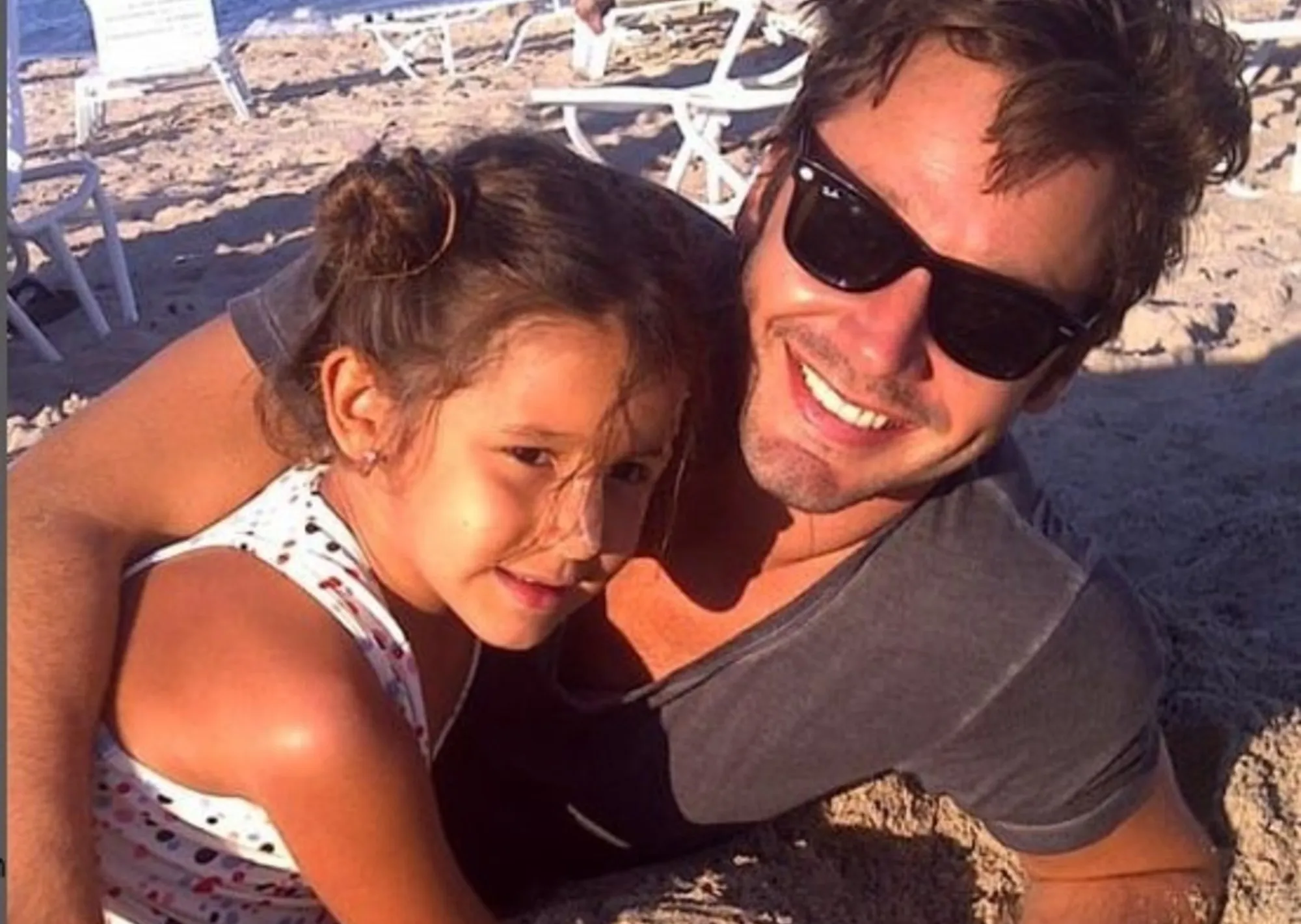 Benjamín Vicuña recordó a su hija Blanca a 14 años de su muerte con una foto inédita