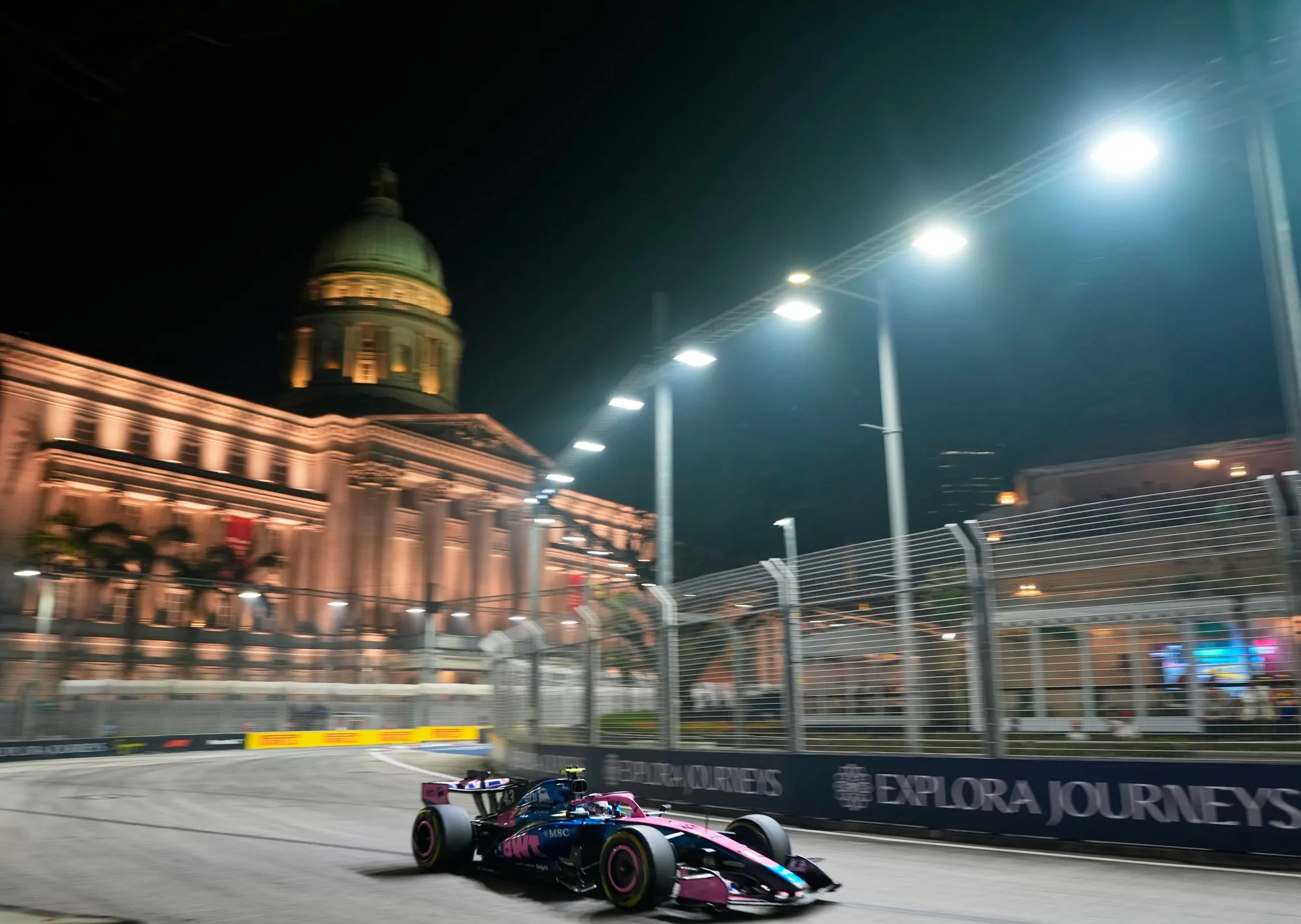 Franco Colapinto mejoró en el GP de Singapur, quedó a un paso de la Q3 en la Sprint Qualy y se ilusiona: “No estamos lejos”