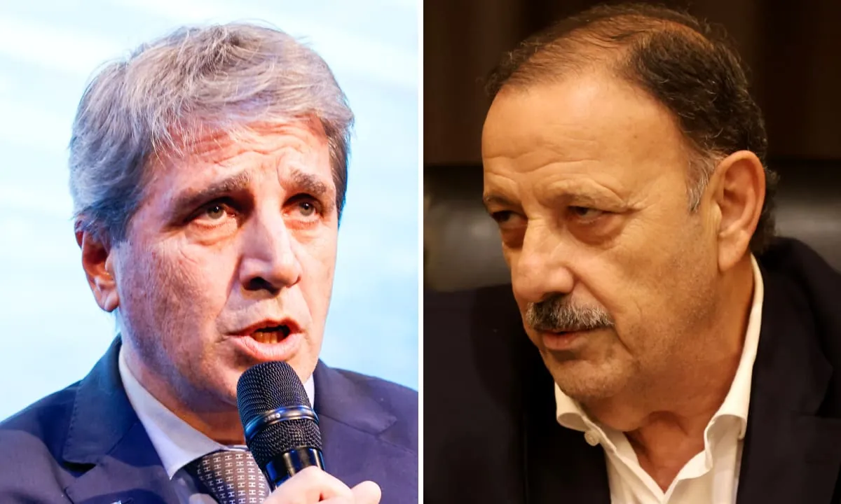 El cruce entre Luis Caputo y Ricardo Quintela por una dura frase del ministro sobre Axel Kicillof