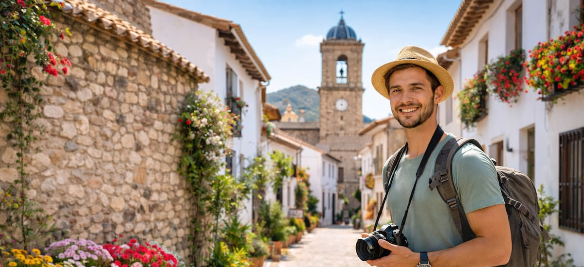 El pueblo más pequeño del país tiene solo seis calles: atrae a los turistas por sus viviendas tradicionales