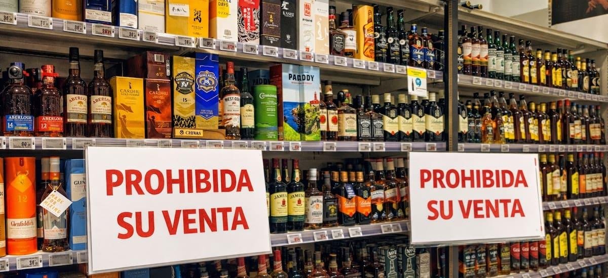 Es oficial | Se prohibirá la venta de alcohol en supermercados: será en estas fechas de Semana Santa