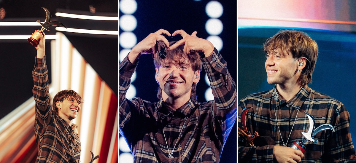 El exitoso debut de Paulo Londra en el festival de Viña del Mar: fue ovacionado y reconocido con gaviota de oro y plata