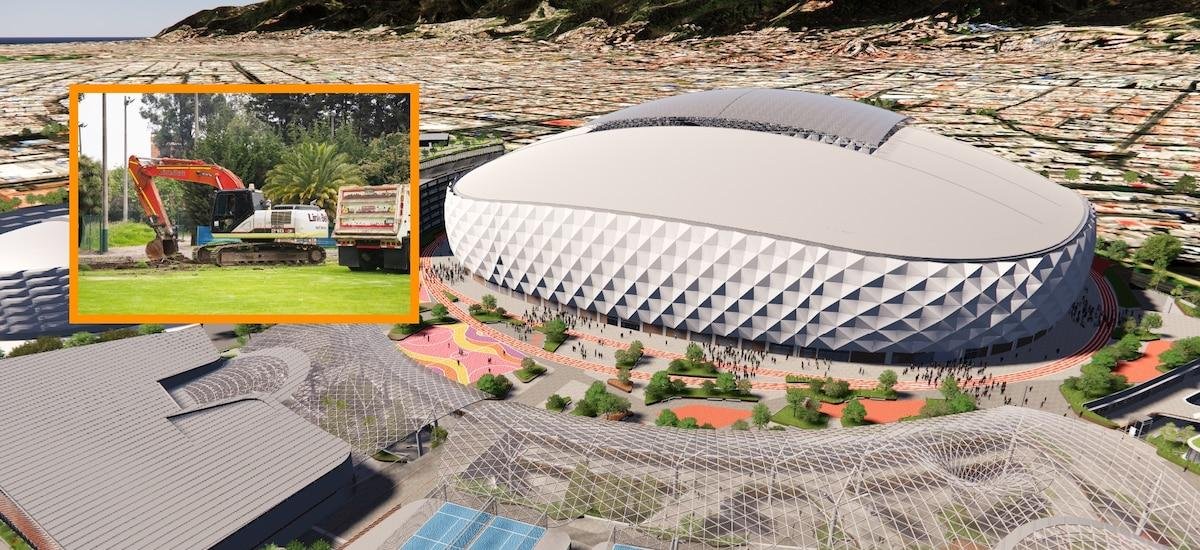 El nuevo estadio El Campín inició su construcción sin tener claro la capacidad de público: esta es la razón
