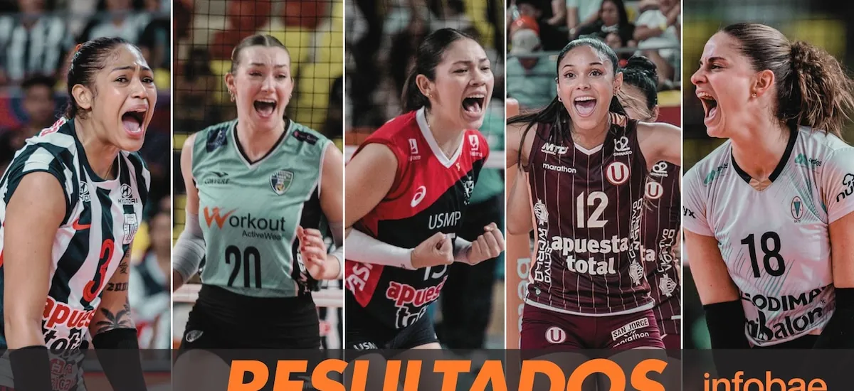 Resultados de los cuartos de final ida de la Liga Peruana de Vóley 2025/2026: así van los partidos