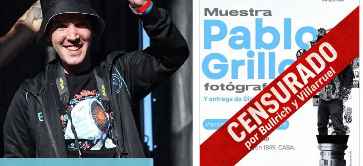 Repudio por la censura del Gobierno: prohibió la muestra de fotografía de Pablo Grillo en el Senado