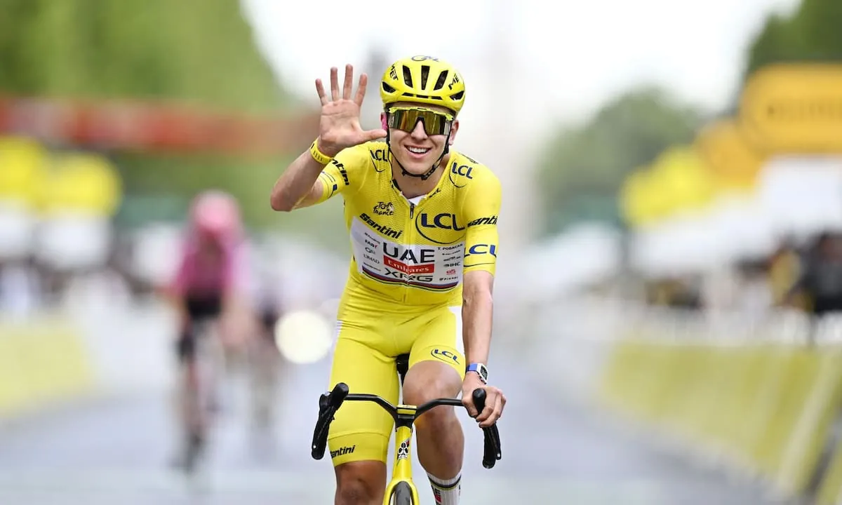 Tadej Pogacar ganó su quinto Tour de Francia e igualó el récord histórico de victorias