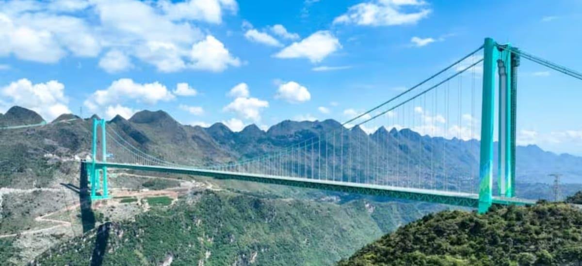 Construirán el puente más alto del mundo y desafía a la ingeniería moderna: tendrá más de 600 metros de altura