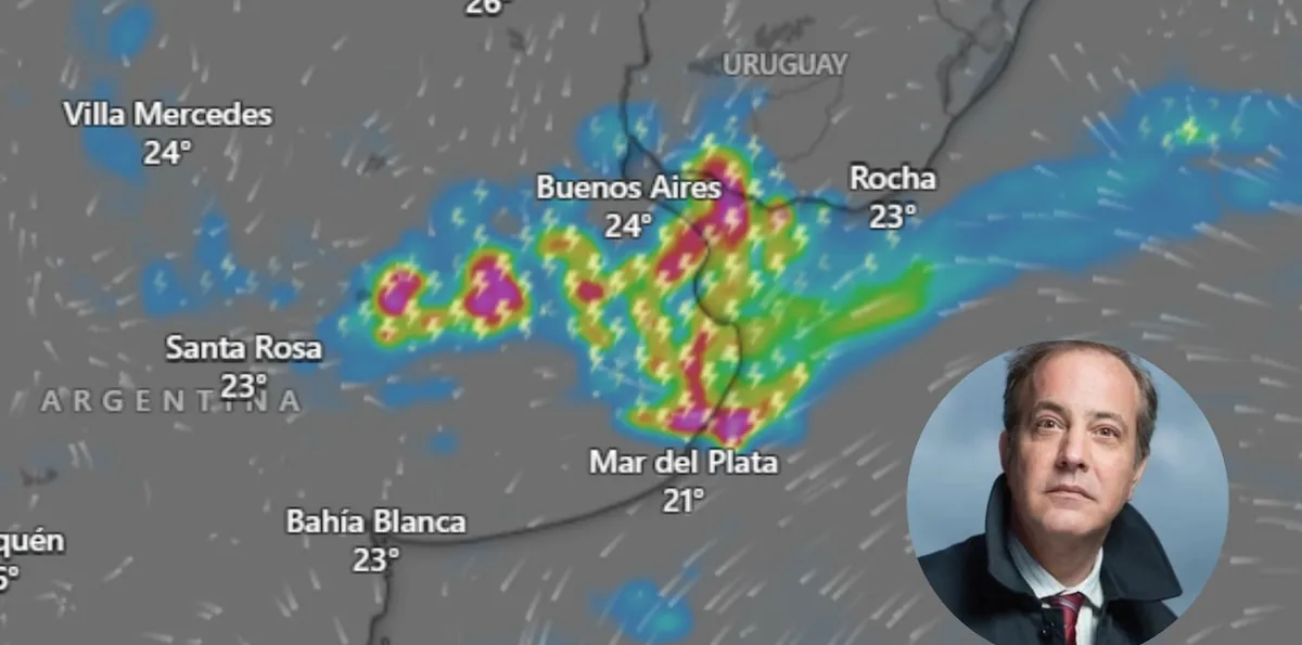 Se vienen las lluvias y tormentas: así estará el clima en el AMBA durante el último fin de semana de marzo