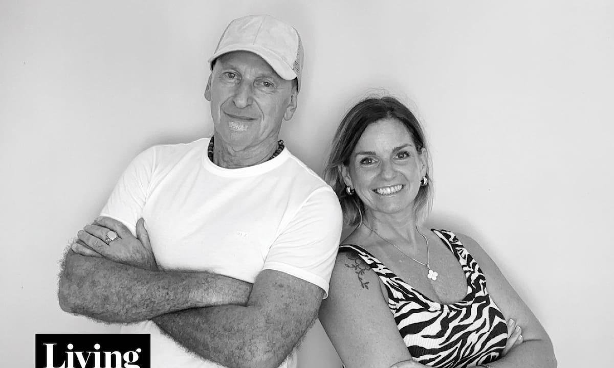 Claudio Wertheim y Virginia Ortiz, la dupla detrás del departamento que se transforma cuando cae el sol