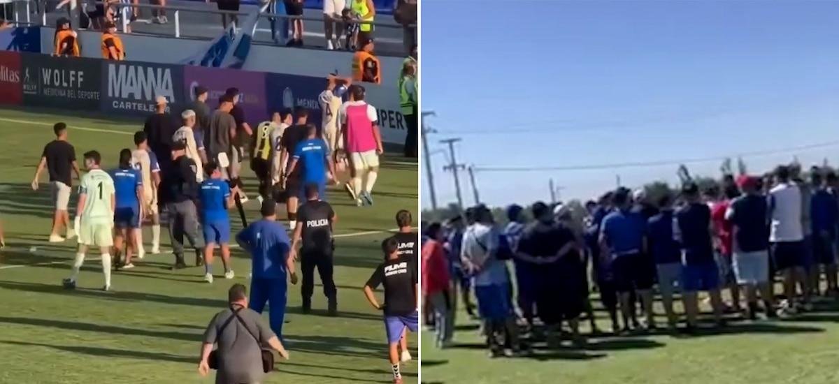 La increíble historia detrás del video viral de la apretada de la barra de Godoy Cruz: “El que no quiera jugar, que se vaya”