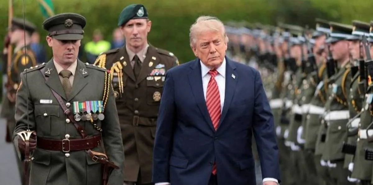 Tras sus dichos sobre Malvinas, Trump apoyó la reunificación de Irlanda y provocó una dura reacción británica