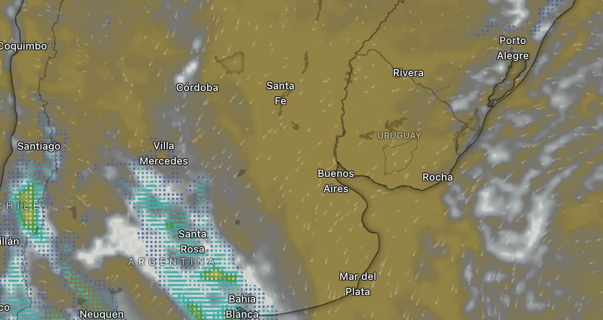 Diluvio en Buenos Aires: los dos días en los que el agua caerá sin parar