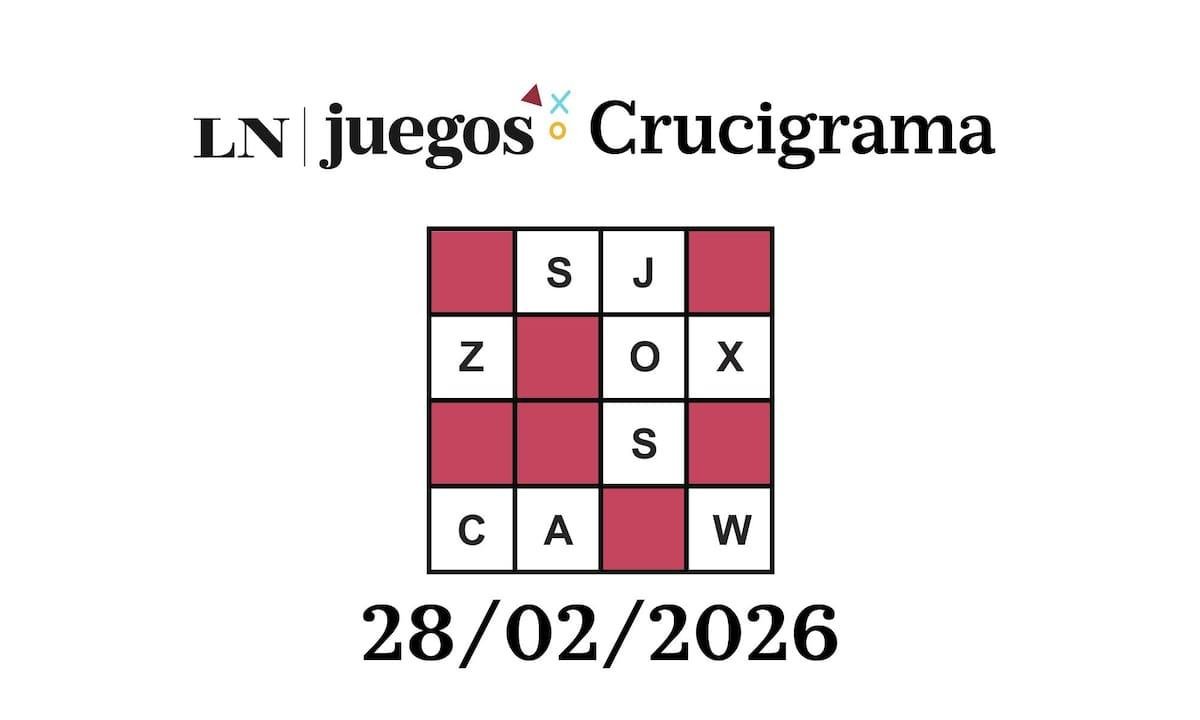 Las respuestas al crucigrama del sábado 28 de febrero