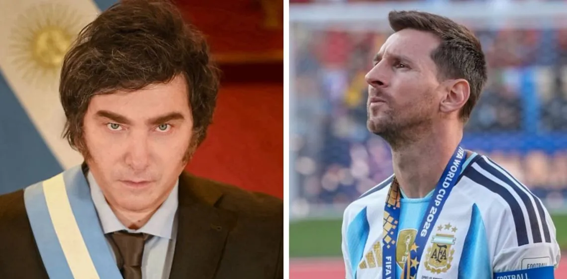 Milei despidió a Jorge Messi y cuestionó a quienes criticaron a Lionel: “Da vergüenza pensar que hubo anti-Mes...